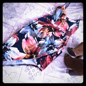 💋High low wrap around style dress